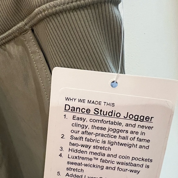 NWT Lululemon Dance Studio Joggers - Picture 6 of 10
